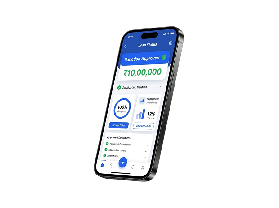 Personal Loan Application Mockup